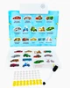 Енциклопедія на липучках WToys Транспорт 10 сторінок + дошка для малювання (36125) - изображение 2