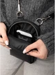Жіноча сумка для телефону з екошкіри SAMBAG Чорний (5169011319) - зображення 9