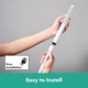 Ручний душ hansgrohe Pulsify S EcoSmart+ 24126700 білий матовий - изображение 4