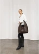 Женская сумка Хобо из экокожи со съемным кошельком SAMBAG Коричневый (51710341637) - изображение 3