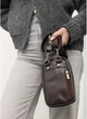 Женская сумка для телефона из натуральной кожи SAMBAG Коричневый (5173011319) - изображение 10