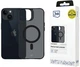 Etui 3MK Smoke MagCase do Apple iPhone 13/14 Black (5903108563697) - obraz 1