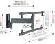 Шарнірний настінний кронштейн для TV Vogel's TVM 3663 OLED - зображення 2