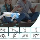 Робот-собака інтерактивний Smart Dog, на акумуляторі, з пультом дистанційного керування, білого кольору - изображение 8