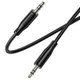 Аудіо кабель Aux Borofone BL25 Nice (1m) Black - зображення 4