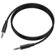 Аудіо кабель Aux Borofone BL25 Nice (1m) Black - зображення 6