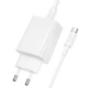 Сетевое зарядное устройство Borofone BAS75A Source PD30W (1USB-C) + кабель Type-C to Type-C White - изображение 4