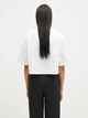 Футболка хлопковая короткая женская Adidas Originals Ess Crop Tee JJ3385 L White (4067902579726) - изображение 7