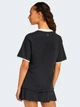Футболка бавовняна жіноча Adidas Seasonal Essentials Colorpop With Embroidered Graphic Sportswear KB8194 XS Black (4068822200189) - зображення 2