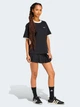 Футболка бавовняна жіноча Adidas Seasonal Essentials Colorpop With Embroidered Graphic Sportswear KB8194 XS Black (4068822200189) - зображення 4