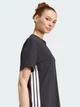 Платье-футболка короткое летнее женское Adidas W 3S T Dre KC4818 XS Black (4068822234375) - изображение 4