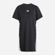 Платье-футболка короткое летнее женское Adidas W 3S T Dre KC4818 XS Black (4068822234375) - изображение 10