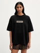 Футболка хлопковая длинная женская Adidas Originals Aop Ss T-Shirt KD2822 L Black (4068805096334) - изображение 6
