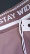 Детские широкие спортивные брюки «STAY WIDE» палаццо с лампасами 158-164 коричневый - изображение 5