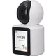 IP камера видеонаблюдения Wi-Fi C31 поворотная с экраном, датчиком движения, ночным видением и двусторонней связью белая Full HD - изображение 1
