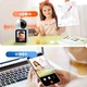 IP камера видеонаблюдения Wi-Fi C31 поворотная с экраном, датчиком движения, ночным видением и двусторонней связью белая Full HD - изображение 3