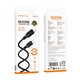 Кабель BOROFONE BX113 Lenny PD silicone charging data cable iP(L=1M) Black (6941991115370) (18875) - зображення 5
