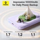 Портативна батарея (Power Bank) Baseus P1008210E513-00 EnerFill FM11, 10000 mAh, Чорний - 666133 - зображення 6