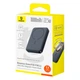Портативна батарея (Power Bank) Baseus P1008210E123-00 EnerFill FM11 Ultra, 10000 mAh, Чорний - 684015 - зображення 2