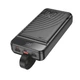 Портативна батарея (Power Bank) Hoco J123B Element, 30000 mAh, Чорний - 437090 - зображення 3