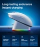 Мышь беспроводная игровая MCHOSE A7 v2 Ultra PLUS PAW3950, 42000 DPI 2,4G+Bluetooth White - изображение 3