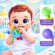 Погремушка для младенцев грызунок для зубов Grip Ball Bringle Tooth - изображение 2