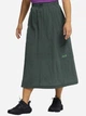 Юбка миди летняя женская Jack Wolfskin Find The Wild Skirt W A65934-E0271 S Зеленая (4064886679022) - изображение 1
