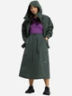 Юбка миди летняя женская Jack Wolfskin Find The Wild Skirt W A65934-E0271 M Зеленая (4064886679046) - изображение 3