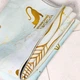 Складний килимок для йоги Marjari Yoga Travel 183x61x0.15 cм Golden Lotus - зображення 3