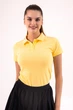 Футболка поло женская TvoePolo однотонная XL Желтое (5715-04xl) - изображение 1