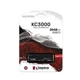Накопичувач SSD M.2 Kingston KC3000 2048GB NVMe 2280 PCIe 4.0 x4 3D NAND TLC - зображення 2