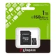 Карта пам'яті microSDXC (UHS-1 U3) Kingston Canvas Select Plus Gen3 1Tb class 10 А1 V30 (R-150MB/s) (adapter SD) ( 10550 ) - изображение 2