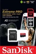 Карта пам'яті microSDXC (UHS-1 U3) SanDisk Extreme Pro A2 128Gb class 10 V30 (R200MB/s,W90MB/s) (adapter) ( 17337 ) - изображение 2