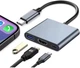 USB-хаб Dynamode 3-в-1 USB Type-C to HDMI 4K USB Type-A 3.0 USB Type-C PD3.0 87 Вт Dark Grey (Multiport USB-C 3-in-1 dark grey) - изображение 9