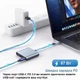 USB-хаб Dynamode 3-в-1 USB Type-C to HDMI 4K USB Type-A 3.0 USB Type-C PD3.0 87 Вт Dark Grey (Multiport USB-C 3-in-1 dark grey) - изображение 12