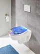 Сиденье для унитаза из дюропласта Livarno Home с рисунком «Подводный мир» (Soft-close, Quick-release) - изображение 1