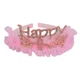 Обруч на голову "Корона ажурная со стразами Happy Birthday" (640-8) - изображение 1