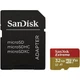 Карта пам'яті microSDHC (UHS-1 U3) SanDisk Extreme Action A1 32Gb Class 10 V30 (R100Mb/s, W60Mb/s) (adapter SD) ( 17282 ) - изображение 2