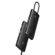 USB-хаб Baseus Lite Series 6-Port Type-C HUB Docking Station (Type-C to HDMI+USB3.0*2+PD+SD/TF) Black - зображення 3