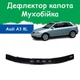 Дефлектор капота на AUDI A3 (кузов 8L) Ауді А3 з 1996-2003р Мухобійка - зображення 1