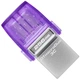 Флеш-накопитель Kingston USB 3.2 DT microDuo 3C 256GB (Type-A/Type-C) (200Mb/s) - изображение 3