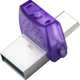Флеш-накопитель Kingston USB 3.2 DT microDuo 3C 256GB (Type-A/Type-C) (200Mb/s) - изображение 4
