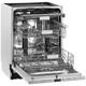 Вбудовувана посудомийка Fabiano FBDW 6614R 8161.410.1951 - изображение 2