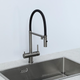 Кухонний змішувач Fabiano FKM 3130 Black Steel 8231.403.1930 - изображение 8