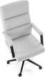 Fotel biurowy Halmar ADRIANO 2 Popielaty (5905248134867) - obraz 4