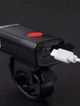 Велосипедний ліхтар акумуляторний USB LY-21 чорний - зображення 3