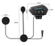 Интерком BT-12 Bluetooth для мотоциклетного шлема с микрофоном – беспроводная связь, черный - изображение 3