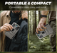 Фотопастка CEYOMUR 36 МП Trail Camera с ночным видением 850 нм, датчиком движения и водозащитой IP66 - изображение 6