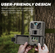 Фотопастка CEYOMUR 36 МП Trail Camera с ночным видением 850 нм, датчиком движения и водозащитой IP66 - изображение 8