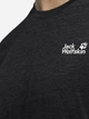 Футболка спортивная длинная мужская Jack Wolfskin Wildtrail A65790-6350 M Темно-серая (4064886647076) - изображение 4